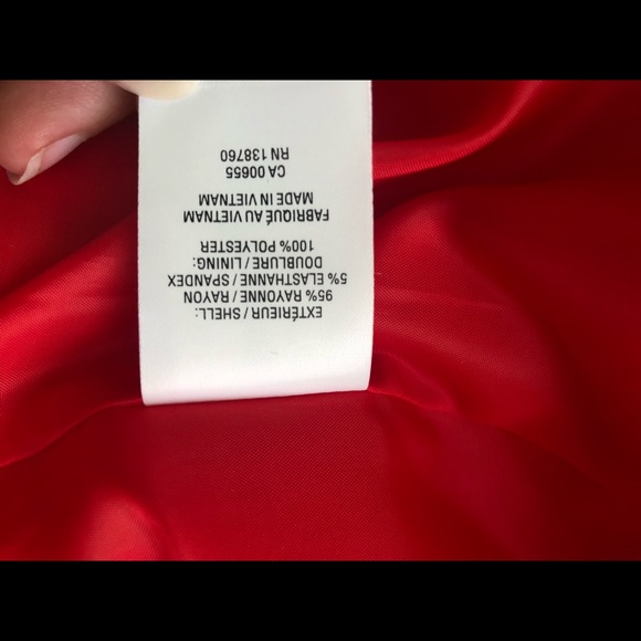 🌹2/30 Red Blazer - Picture 4 of 5